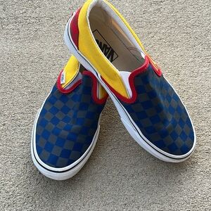 VANS Checkered Slip-On Sneakers size 6 women’s